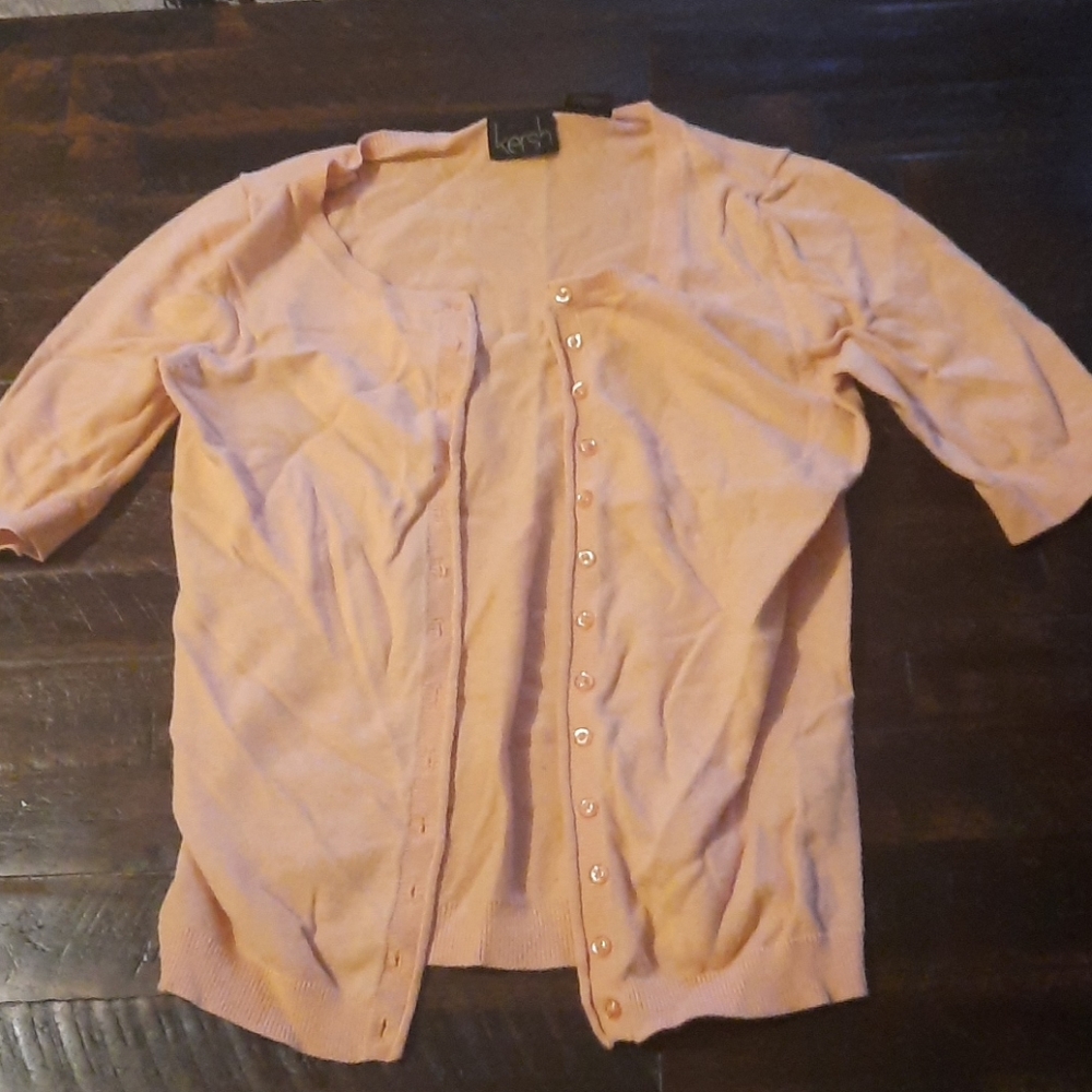Orange sorbet‎ cardigan